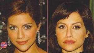 Brittany Murphy arca egy elhibázott ajakfeltöltés előtt és után Brittany Murphy arca egy elhibázott ajakfeltöltés előtt és után