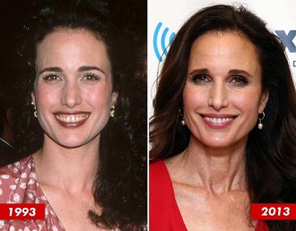 Andie MacDowell szépsége a New York-i plasztikai sebészek szakértelmét dícséri Andie MacDowell szépsége a New York-i plasztikai sebészek szakértelmét dícséri