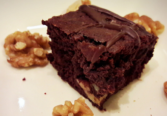 Chilis-csokis anti-aging brownie