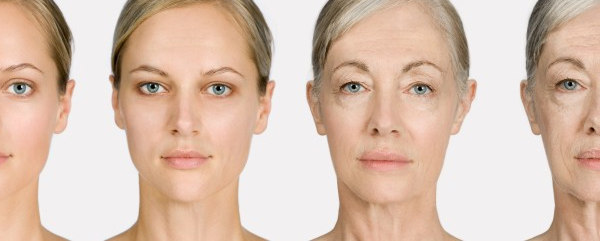 Bőröregedés folyamata: 20+, 30+, 40+, 60+ éves arcvonások változása és a ráncok helye Bőröregedés folyamata: 20+, 30+, 40+, 60+ éves arcvonások változása és a ráncok helye