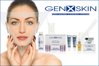 GenXskin arcfiatalító kezelés 40 év felett a bőr anti-aging folyamataiért felelős gének felébresztésével 1.kep